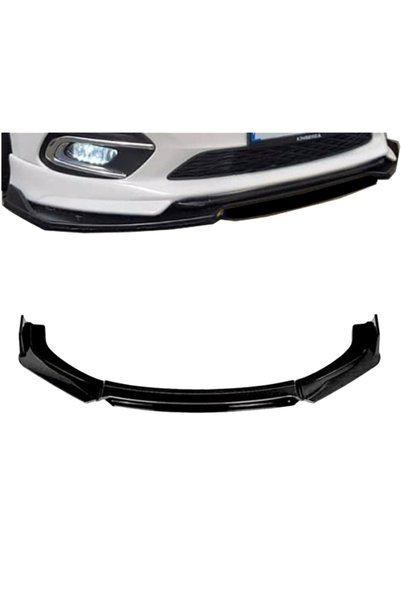 Sare Tuning Chevrolet Aveo 2003-2011 4 Parça Siyah Ön Ek Piano Black Lip
