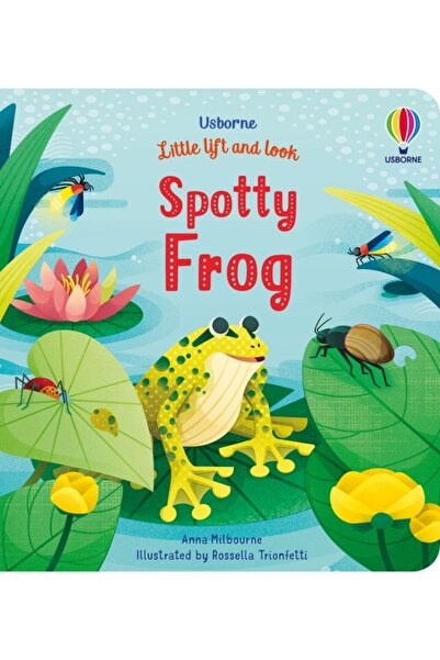 Usborne Little Lift And Look Spotty Frog