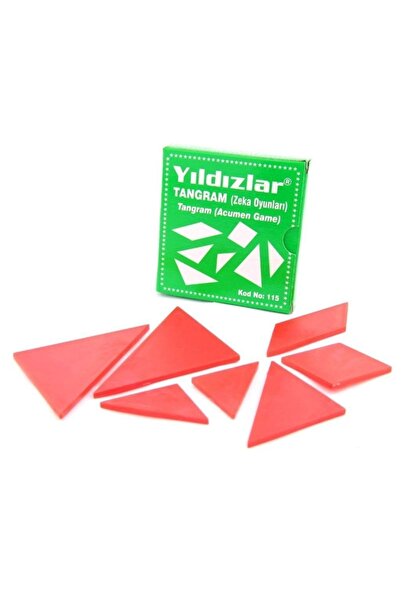 Yıldızlar Sert Palstik Tangram Zeka Oyunu