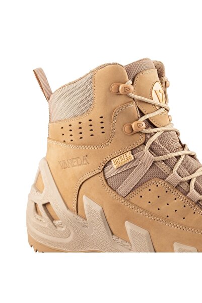 Vaneda Tactical 1192 Pro Mid On Duty Dry-tex Su Geçirmez Bej Nubuk Bot