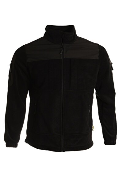 Ö ÖZMERT ASKERİ MALZEME Erkek Siyah Softshell Polar 005