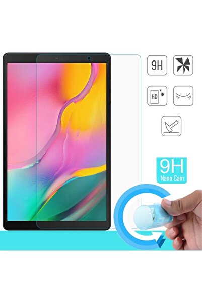 TEKNETSTORE Samsung Galaxy Tab A 8" T290 Ekran Koruyucu Hd Esnek Nano Cam Fil...