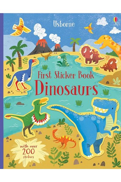 Usborne First Sticker Book Dinosaurs