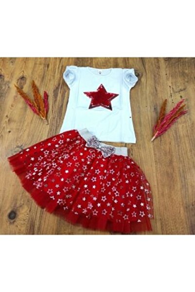 Yakalaa Κοριτσίστικο Σετ 2 τεμαχίων φούστα και μπλουζάκι 23 Απριλίου Επίδειξη...