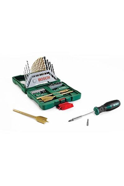 Bosch - X-line 40 Parça Titanyum Tornavidalı Karışık Aksesuar Seti, Yüksek Hı...