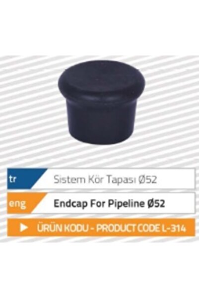 Gnc Kauçuk Sistem Kör Tapası 52'lik