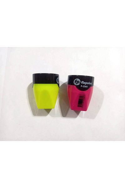 Mikro Double Opener Lid Large Chamber Durable Pen Shaving 2 Pieces
