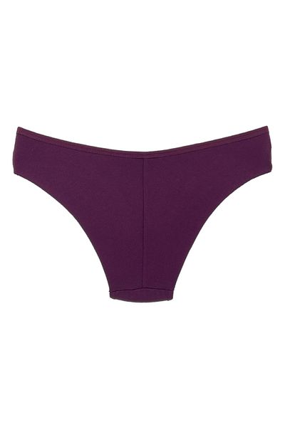 HNX Μωβ βαμβακερό ύφασμα Basic Slip Γυναικεία κιλότα