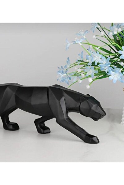 Mirsa Global Kübik Leopar Biblo Siyah