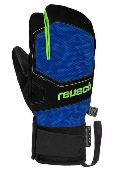 Reusch Torby R-tex XT Children's Three Finger Ski Gloves Blue/green