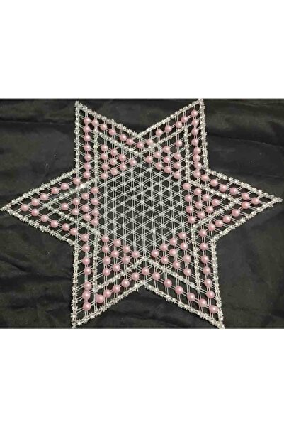 ART HEDİYE 3-dijelna remenica za rad Sa perlama zvezdica salveta Čipka Tsrm33-3