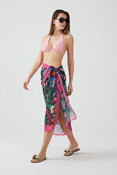 AYSHOME Ays Home Spring Pareo Beach Dress