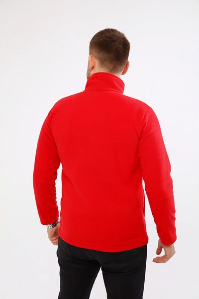 Çamdalı İş Elbiseleri Worker's Fleece - Red Fleece Coat Standard Cut Work Clothing