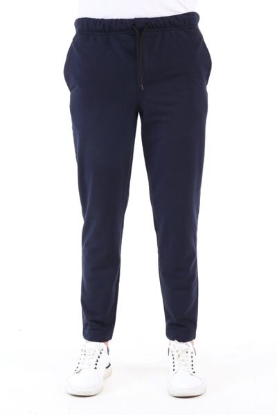 AUST GİYİM Ανδρικό φούτερ Aust Jeans Basic Style Elastic Leg Slim Fit - Navy Blue