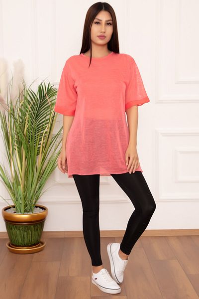 PULLIMM Tricou Basic Loose Esp12 pentru femei