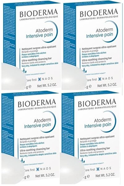 Bioderma Atoderm Intensive Bar Pain 150 Gr 4 Adet