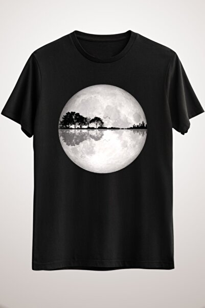 GreenMint Unisex Black Moonlight Nature Guitar Guitar II