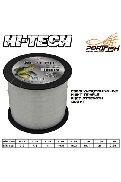 Port Fish Portfish Hi-tech 1000 Mt Bobin Misina