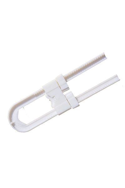 Yetkin Home Rail Cabinet and Drawer Door Lock Set for Child Safety - Practical Plastic Lock System