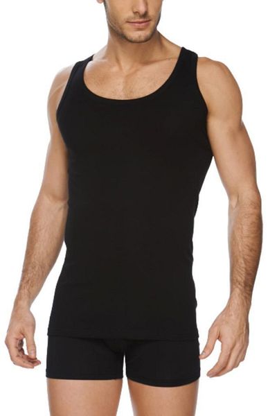 Güryıldız Men's Rib Tank Top Cotton 24003