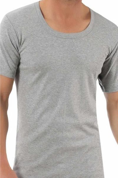 Mevsim 6 Pieces Men's Colorful Combed Cotton Crew Neck Undershirt Athlete 34306