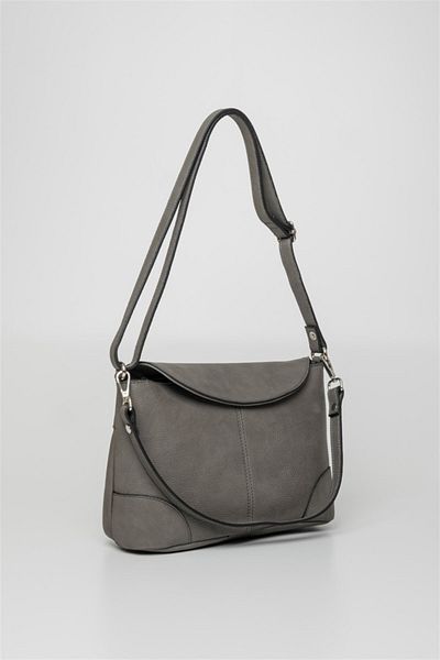 Jacquline Gray Women's Crossbody Bag - Im393-3