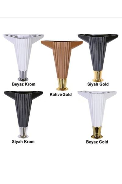 blackwhiskers Plastik Ayak Mobilya Kanepe Dolap Tv Ünitesi Ayağı 15 Cm Siyah ...