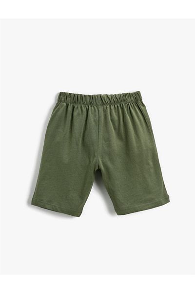 Koton Boy's Surf Printed Shorts Cotton