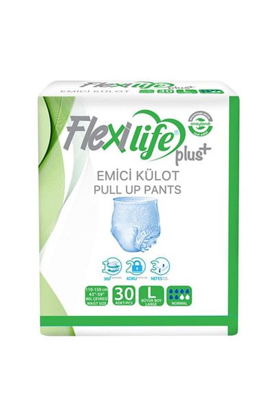 Flexilife Plus + Panties Patient Diapers Large Large Size 30 Pcs