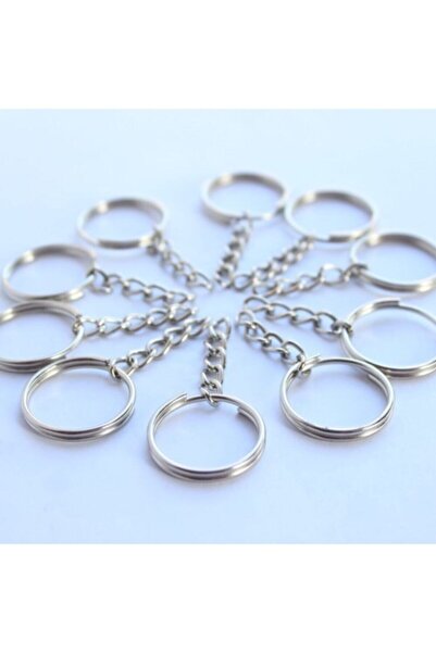 Genel Markalar 150 Adet Zincirli Anahtarlık Halkası – Anahtarlık – Anahtarlık