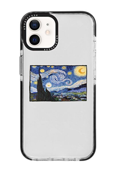 shoptocase Iphone 11 Uyumlu Siyah Impact Yıldızlı Gece Telefon Kılıfı