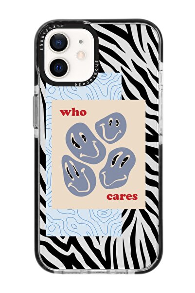 shoptocase Iphone 11 Uyumlu Siyah Impact Who Cares Telefon Kılıfı