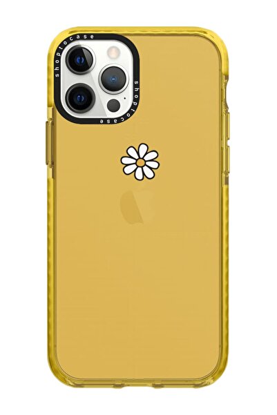 shoptocase Iphone 13 Promax Uyumlu Turuncu Impact Papatya Tasarımlı Telefon K...