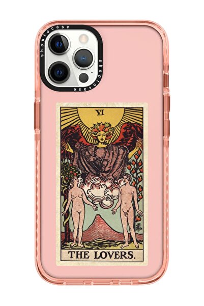 shoptocase Iphone 13 Pro Uyumlu Pembe Impact The Lover Tasarımlı Telefon Kılıfı