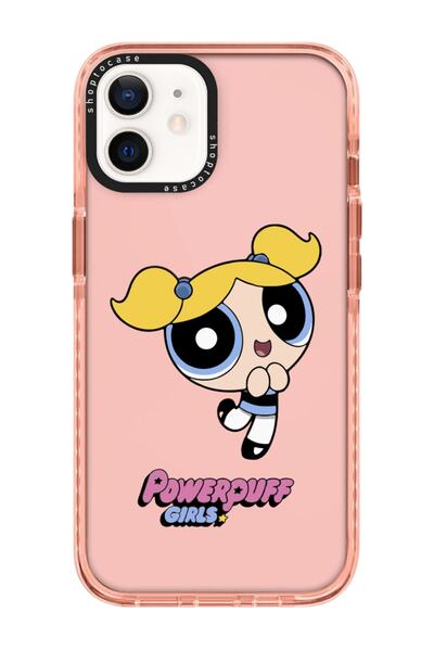 shoptocase حافظة هاتف بتصميم Pink Impact Powerpuffgirls متوافقة مع هاتف Iphone 11