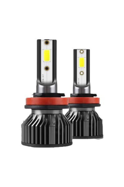 HR PAK Ford Escort (90-00) Için Uyumlu Şimşek Etkili S6 Sis Far Led Xenon Amp...