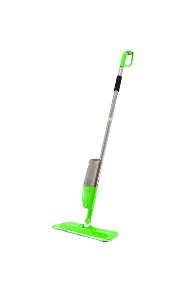 MOLTO Sprey Mop Microfiber Bezli Deterjan Hazneli Paspas 360 Derece Dönen Su Püskürtmeli Sprey Paspas