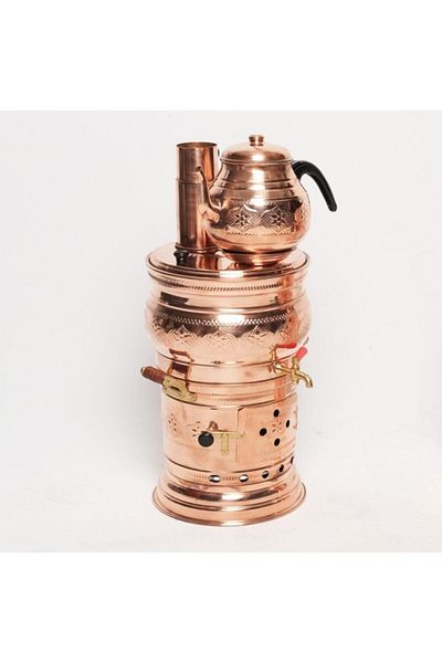 RZM Soba Copper Samovar Maras 6 Lt