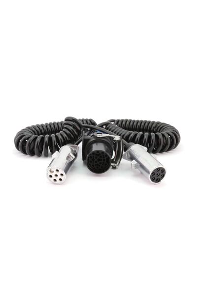 SERTPLAS Dorse Adaptör Elektrik Kablosu 15 Li Çift Çıkış 4,5 Metre - Adr