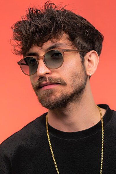 Focus On Oscar Matte Cream Green Sunglasses