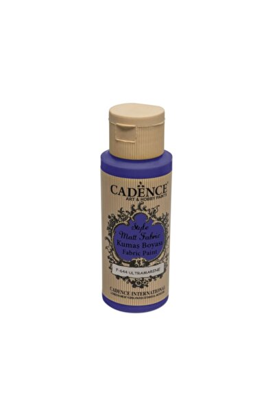 Cadence Style Matt Fabric Kumaş Boyası F-644 Ultramarine 59 ml