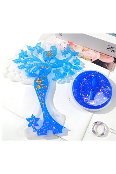 adarya Epoksi Reçine ağaç kadın avatar silikon Kalıp