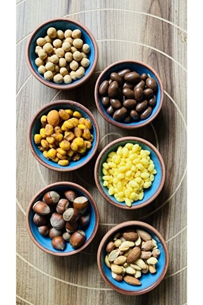 goffin Set of 6 Natural Glazed Snack Bowls and Sauce Bowls