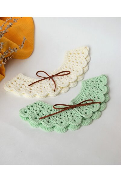 Pinokid Baby Girl/Child Knitted 2-Piece Collar Set