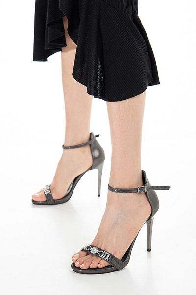 LİLLA Women's High Spike Heel Evening Dress Platform Shoes