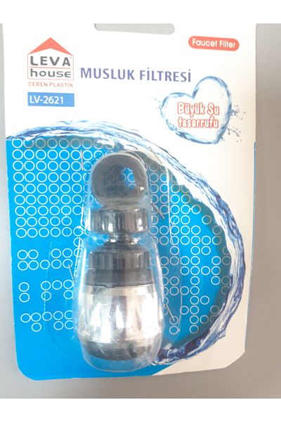 LEVA Energy Saving Faucet Filter with Movable Head