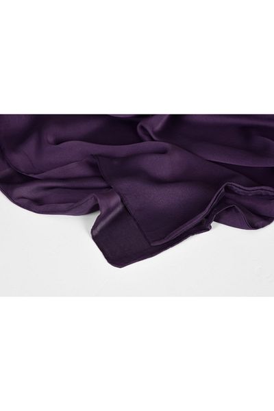 ARMANDA Double Layer Janjan Evening Dress Shawl - Purple