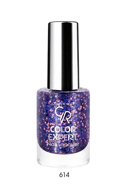 Golden Rose Color Expert Nail Lacquer Glitter No:614