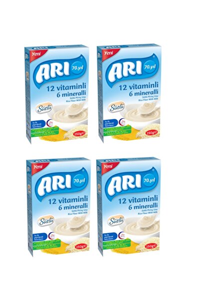 Arı Mama 200 gr Sütlü 4 Adet