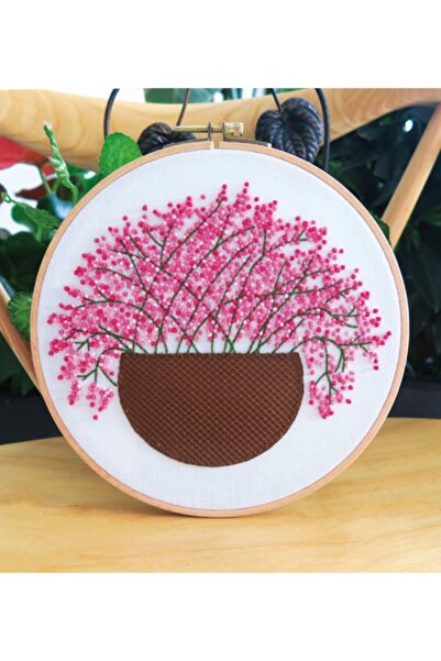 Genel Markalar Kasnaklı Goblen Etamin Nakış Işleme Seti 20x20 Cm 511170a